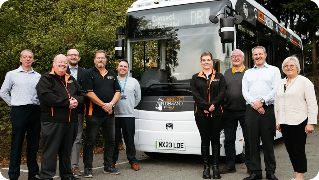 Photo of the DRT vehicle