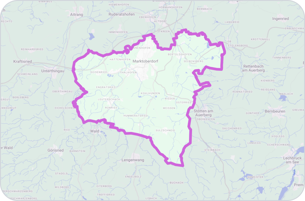 Mercantile service map