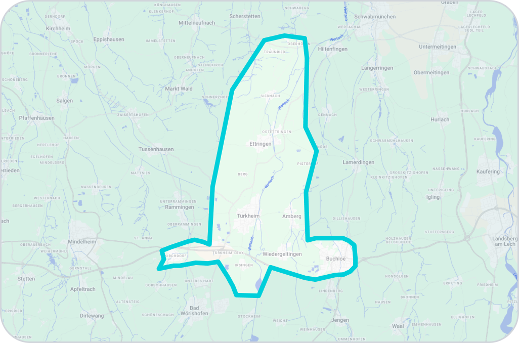Mercantile service map